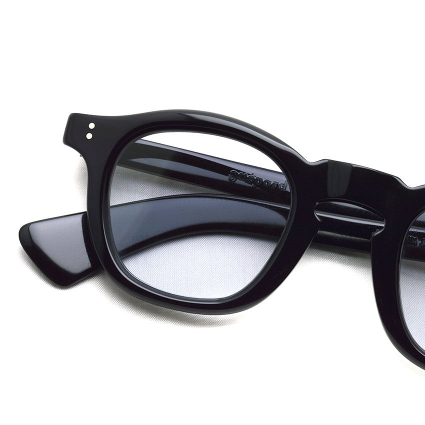 guepard / gp-13 / noir (black) - Light Blue Flat lenses ブラック