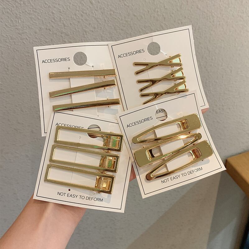 メタルヘアピン サイドトップス アクセサリー ブラック・アイド・ピーズ1702440903