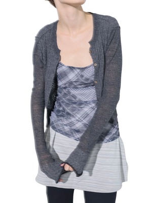 PERVERZE パーバーズ /Silk Thin Cable Knit Cardigan ¥27,500-  / カーディガン