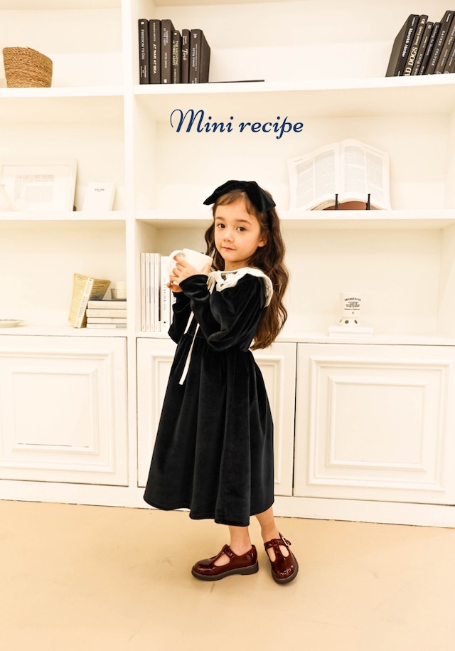 【即納】<minirecipe>  Lauren dress + cape (XL/2XL)