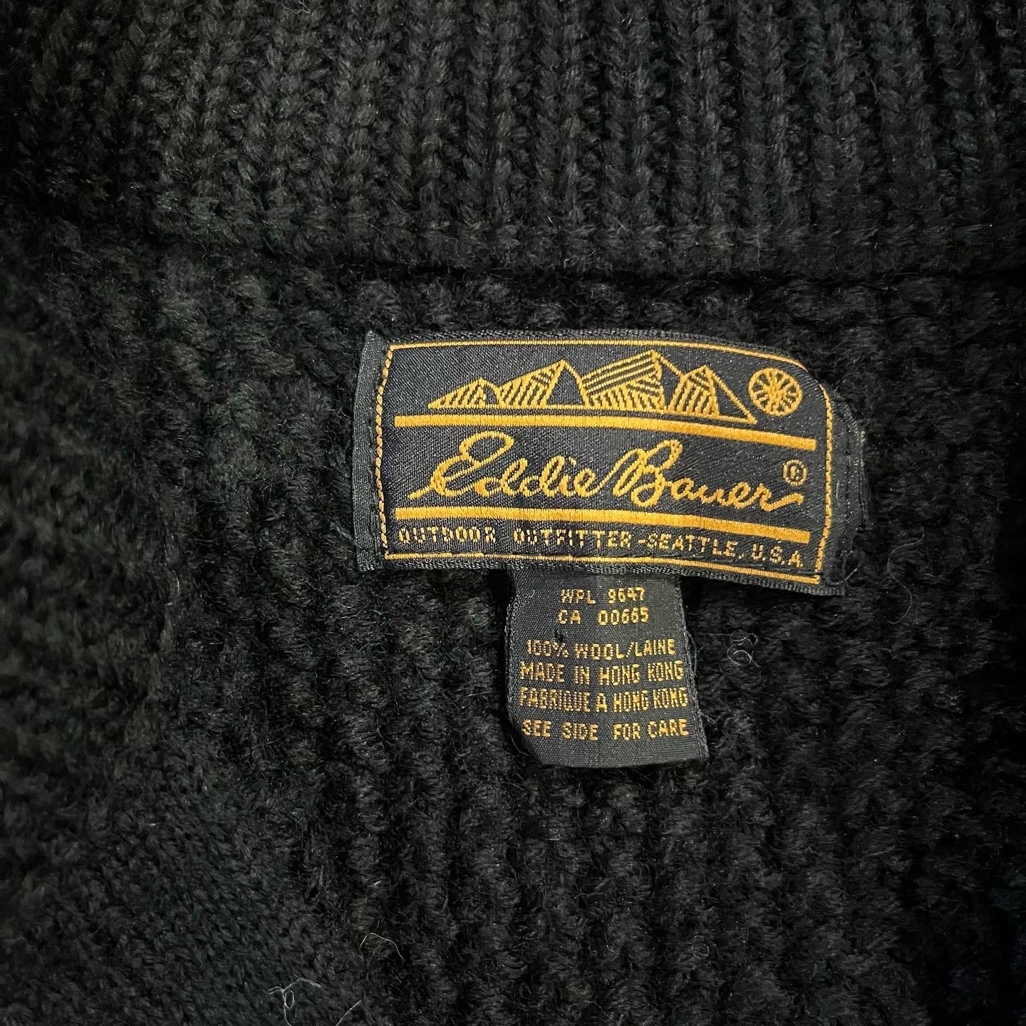 90s Eddie Bauer half zip knit | What
