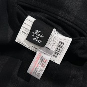 イタリア製 HYDROGEN ハイドロゲン × Luigi Bianchi Mantova ルイジビアンキ 最高級 ストライプ テーラードジャケット 48 R