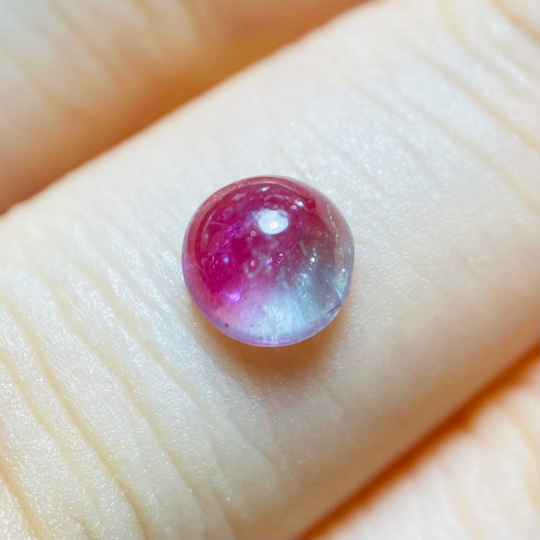 ハッピーてんとう虫みたいバイカラートルマリン3