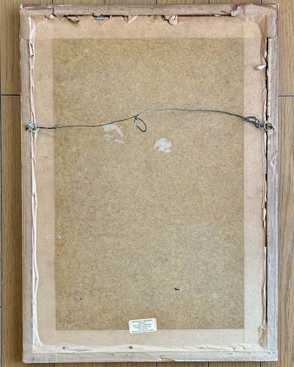 英国製 額装イラスト バニティフェア 展示品 | Room Style Store