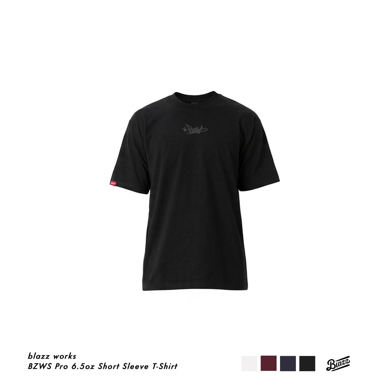 BZWS Pro 6.5oz Short Sleeve T-Shirt [SHADOW]