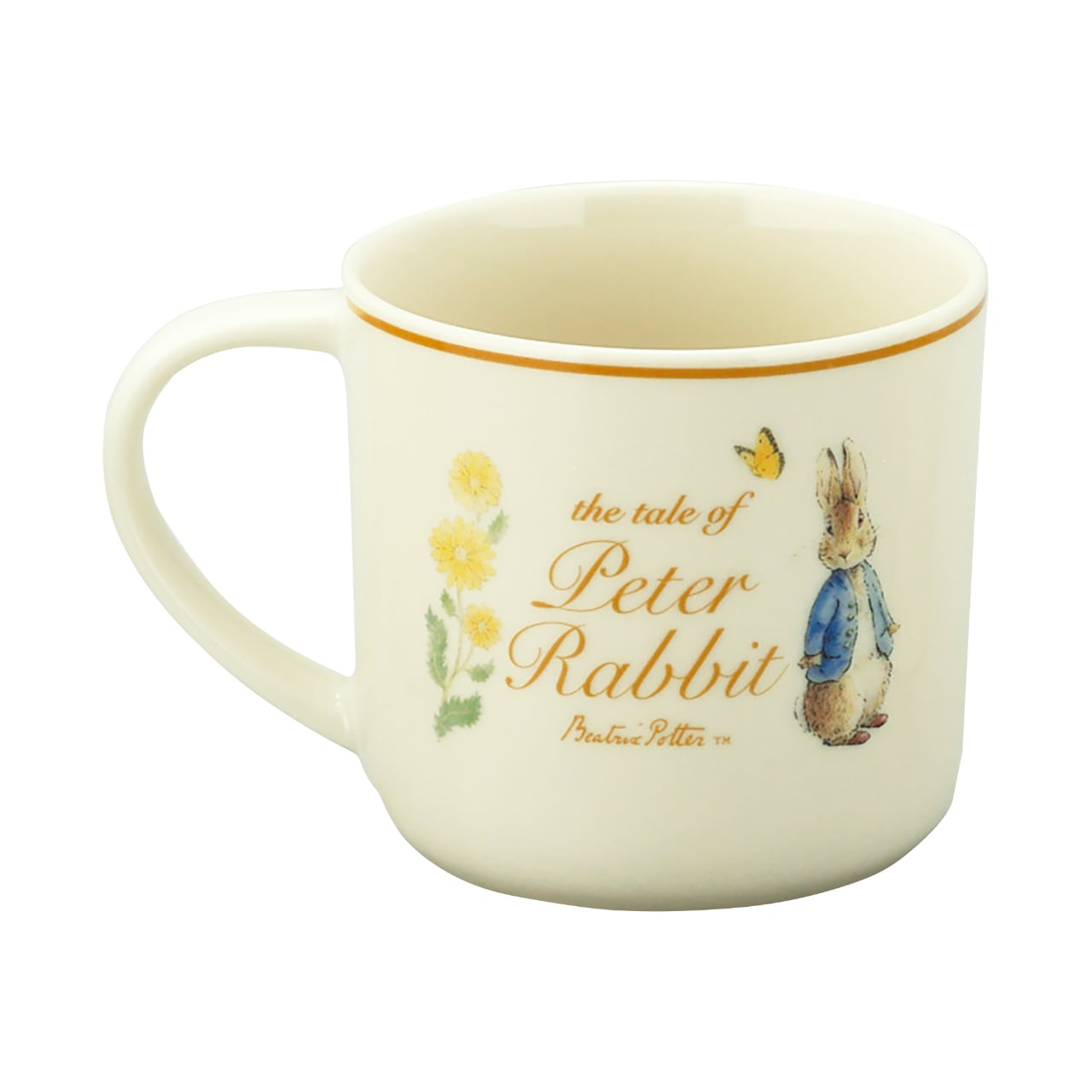 ピーターラビット】マグ(ブラウン)【PR630】 PR632-11 | yamaka