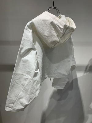 hood short doublezip blouson