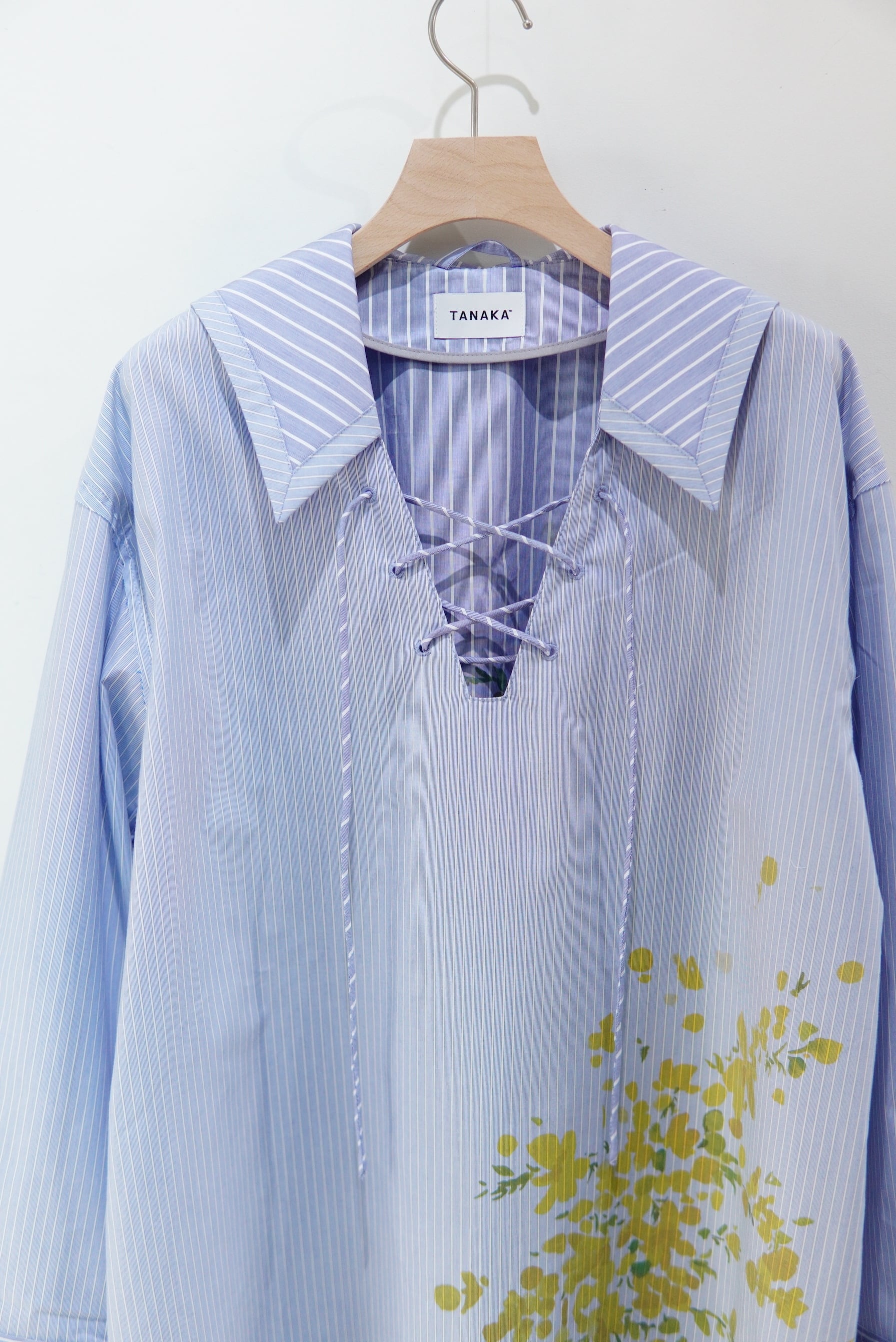 TUNIC　フラワープリント長袖 TANAKA / THE TUNIC (FLOWER) - UNISEX - | POETRY