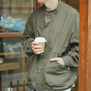 スタンドカラー ミリタリー ジャケット K5330