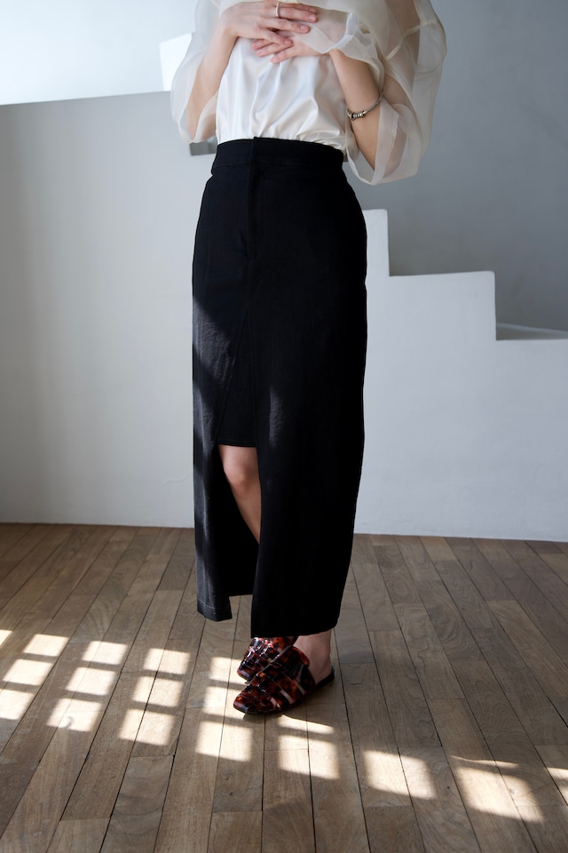 FRONT SLIT SKIRT  【CA2S-S322】