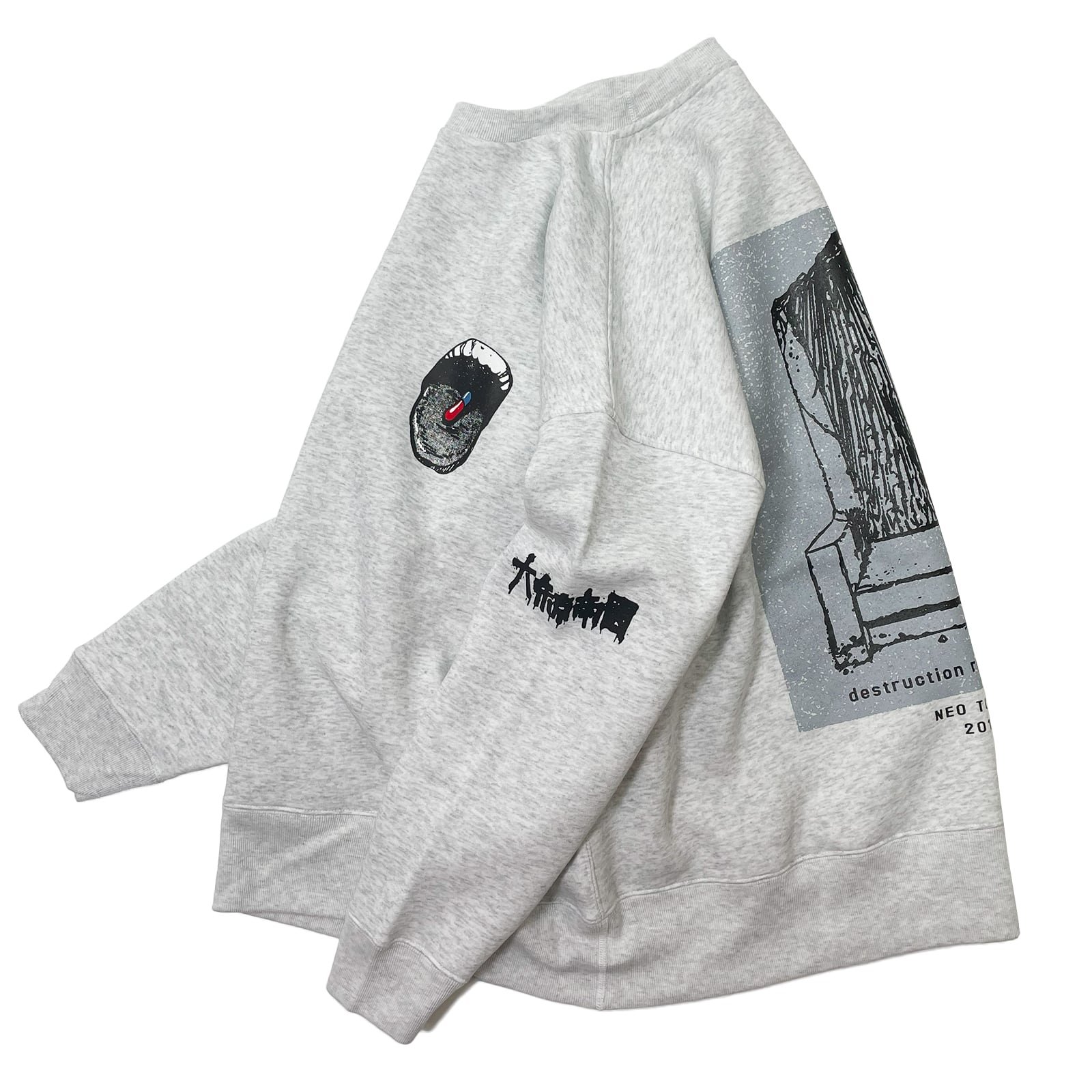 GINSENG STRIP AKIRA Tシャツ X-LARGE グレー