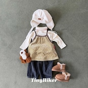 〖取寄〗韓国子供服 / 26winter / TinyHiker / レオパードワンピース / キッズ *XS~XL*