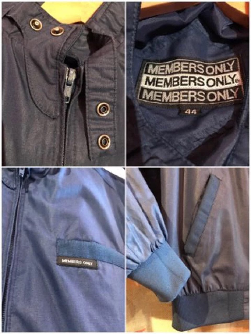 MEMBERS ONLY メンバーズオンリー シングルライダース型ブルゾン