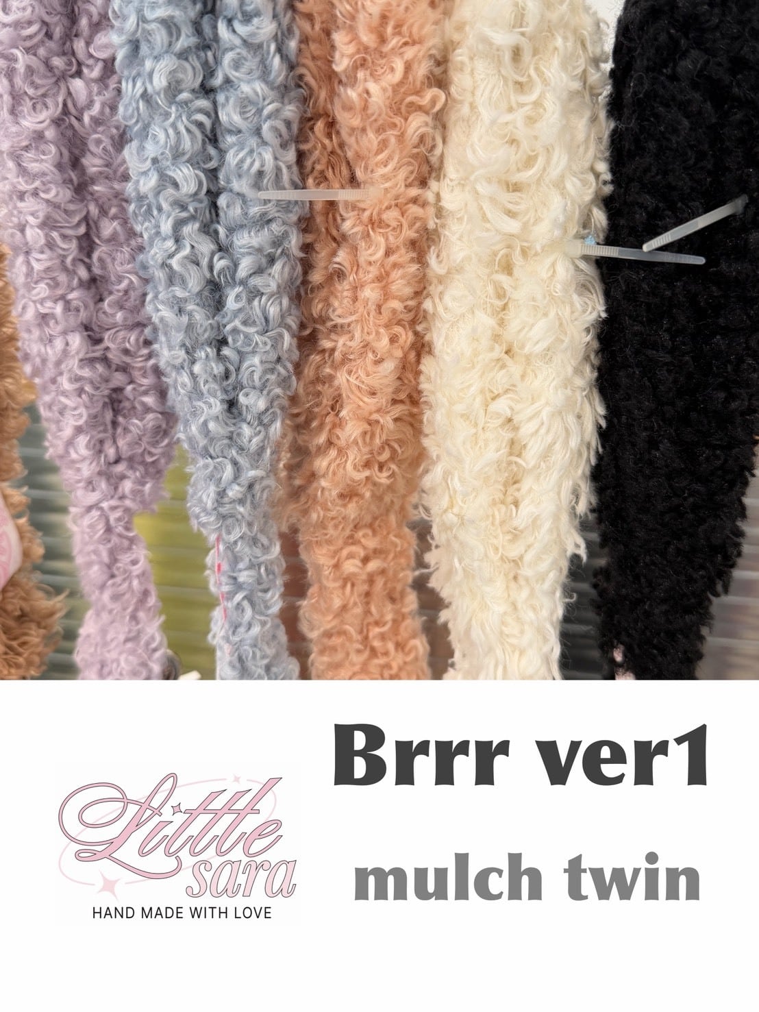 予約【littlesara】Brrr Ver1 Multi Leash (5color)