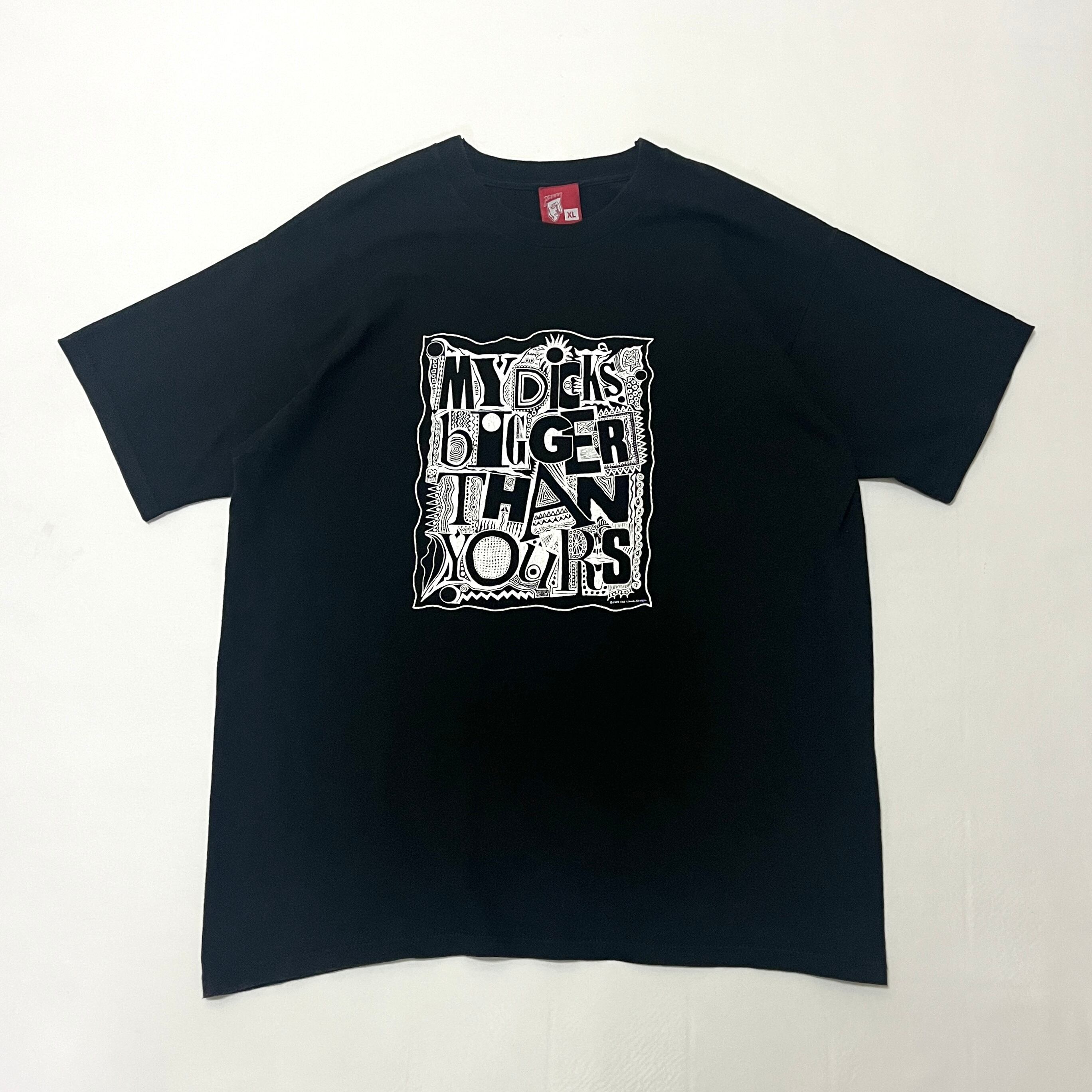 90s USA製 MOSSIMO sight for sore eyes モーションフォント Tシャツ