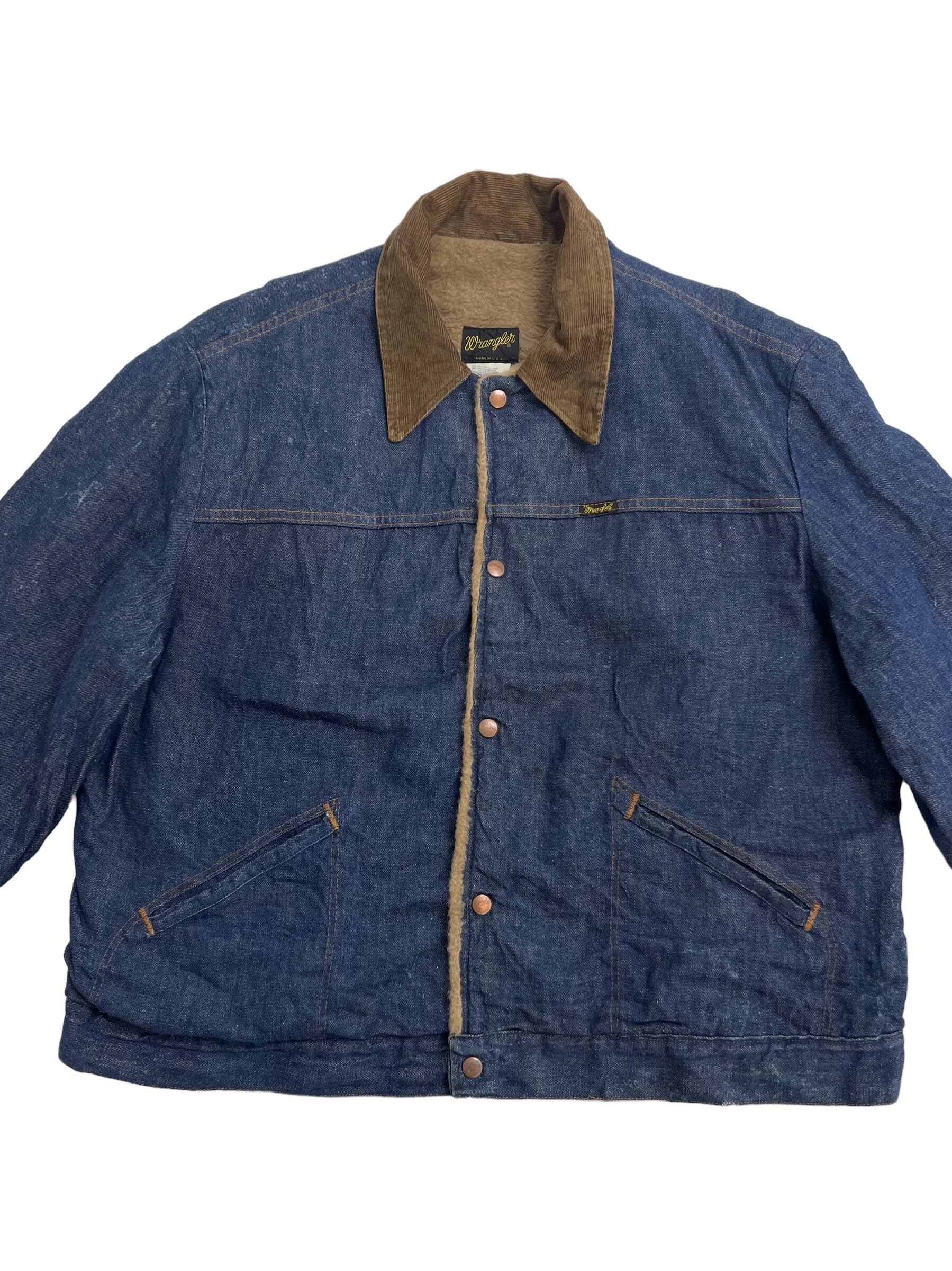 Wrangler ボアライニング デニムジャケット