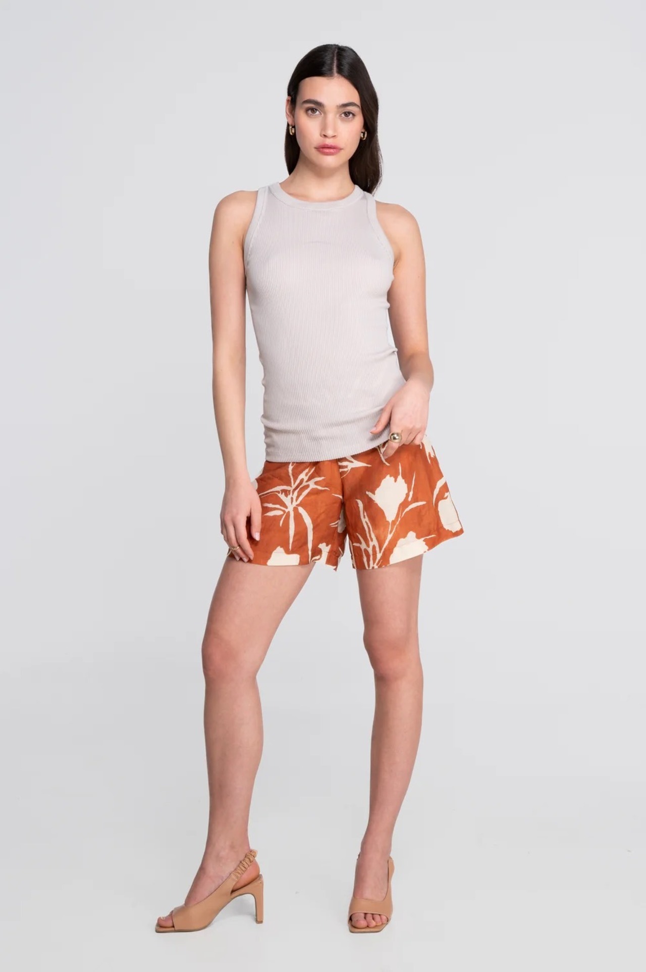 オスカリート　 コットンホルターネックトップ  ROPE　　３サイズ