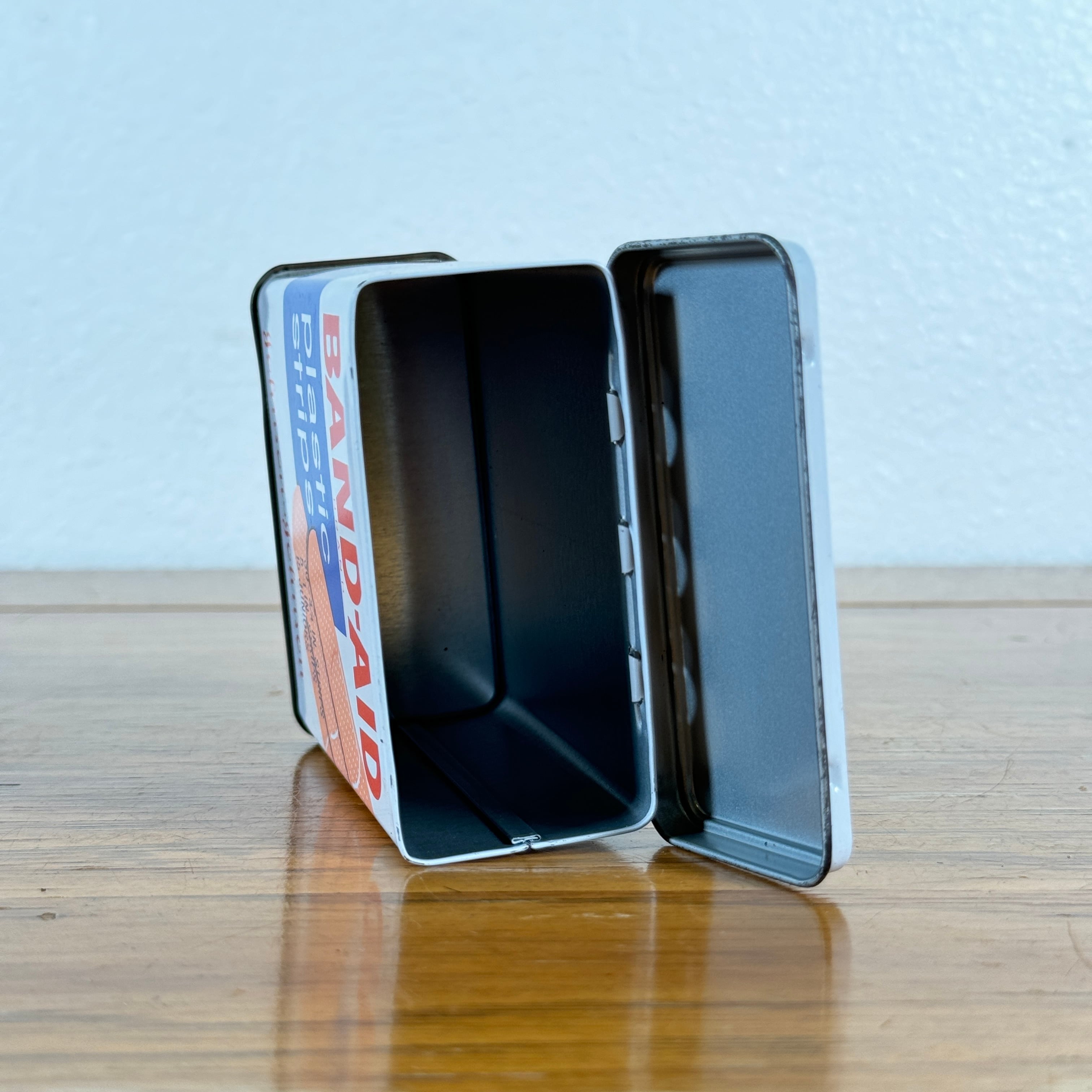1288 アメリカ ビンテージ バンドエイド缶 絆創膏 小物入れ 収納ケース