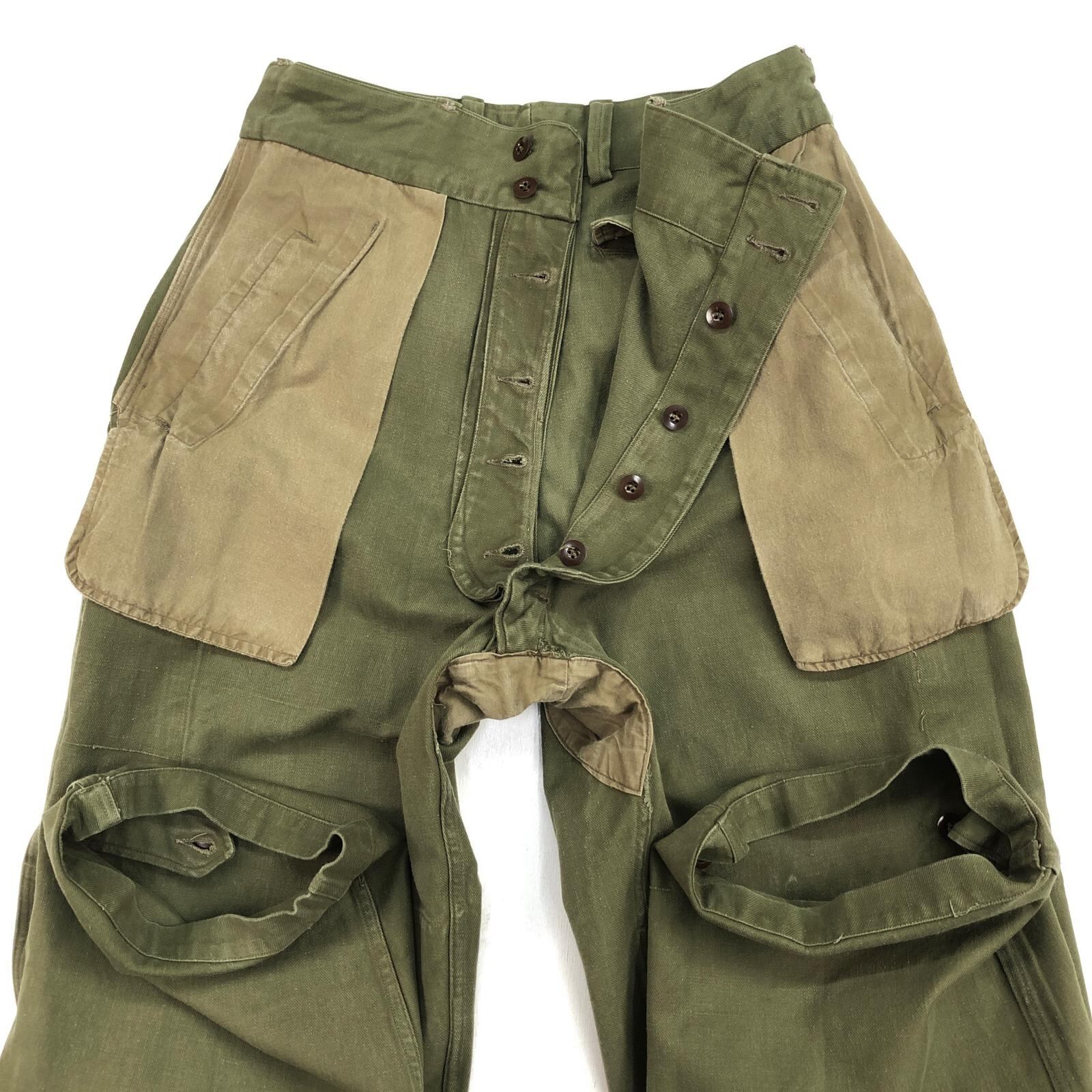 FRENCH ARMY フランス軍 50年代 M-47 カーゴパンツ 前期型 中期 2つ