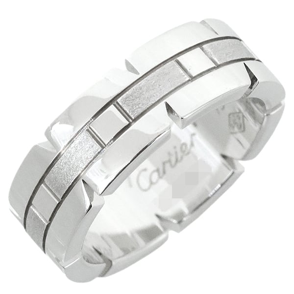 Used Cartier カルティエ タンクフランセーズ リング SM K18WG 9号 超美品