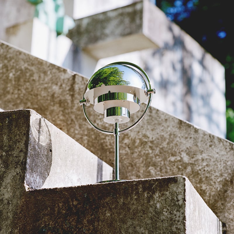 12月10日発売》Multi-Lite Portable Lamp クロームベース・クローム