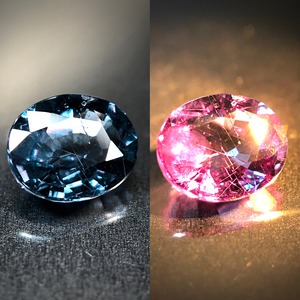  唯一無二のブルー 0.78ct 天然 カラーチェンジガーネット（ベキリーブルーガーネット）