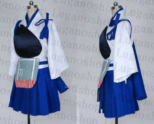 K3015 艦隊これくしょん ~艦これ~ 加賀 風 コスプレ衣装 cosplay