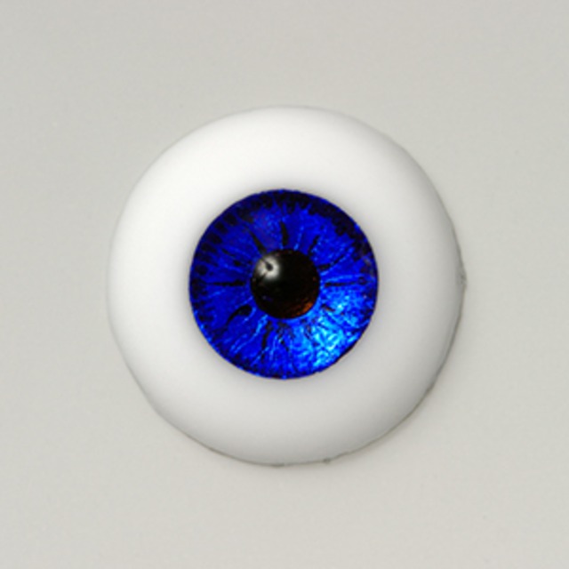 Silicone eye - 15mm Metallic Cobalt