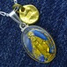 ★amp japan 16AHK-133／Grand Medaille Miraculeuse Necklace -Blue Epoxy-