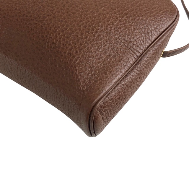 Christian Dior クリスチャン ディオール ショルダーバッグ ブラウン ロゴ レザー ミニバッグ vintage ヴィンテージ オールド 5tbhx8