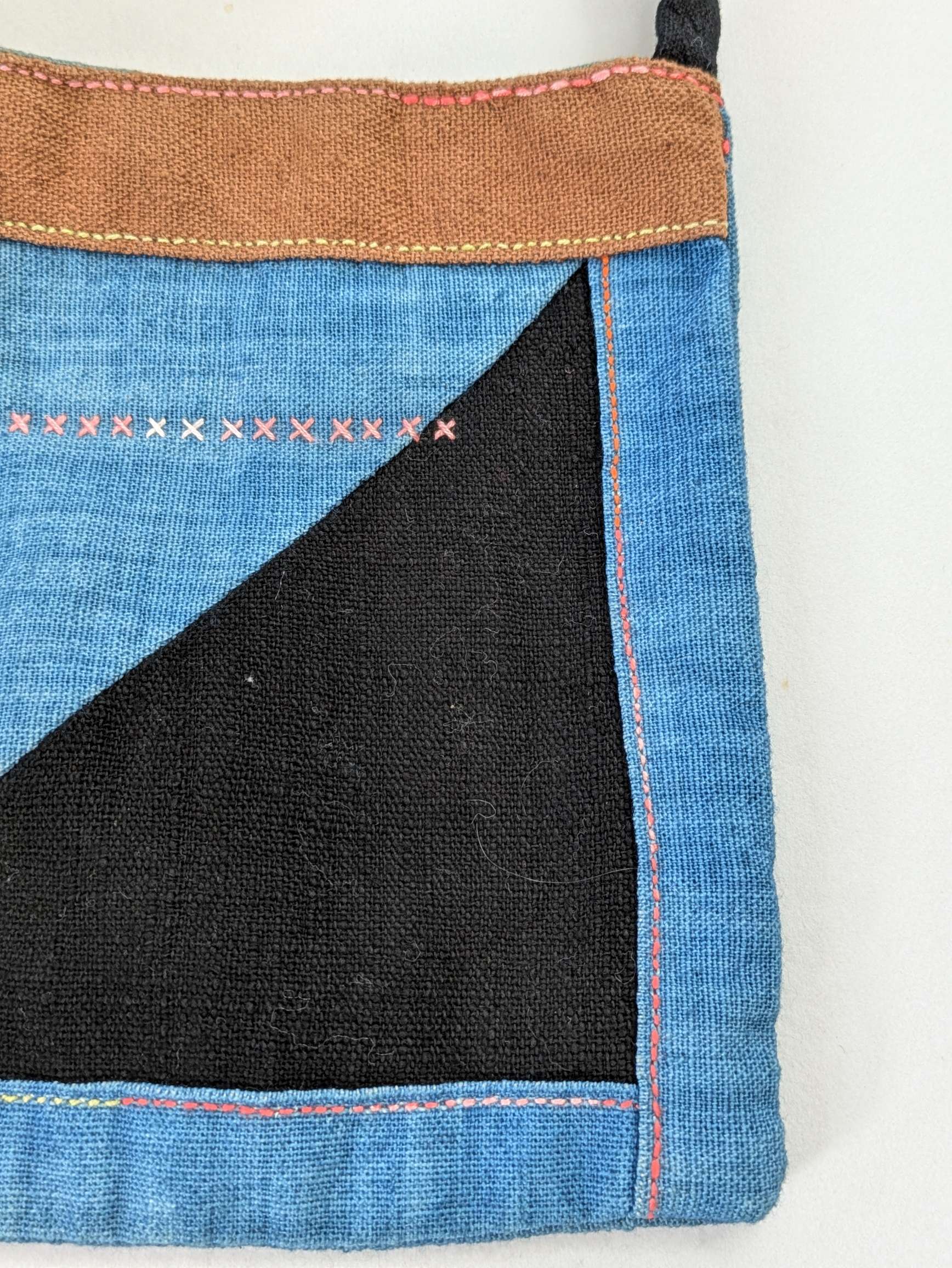 ラオス レンテン族草木染めポシェット ⑤ ⑥ | sora to tori