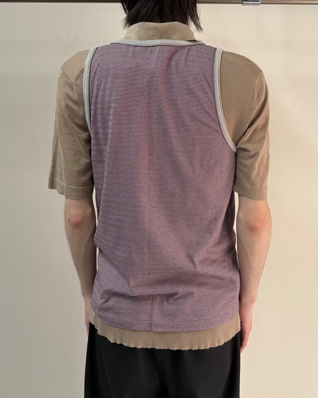 【Louis Vuitton】border tank top