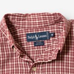 90s Ralph Lauren BLAIRE チェック 長袖ボタンダウンシャツ