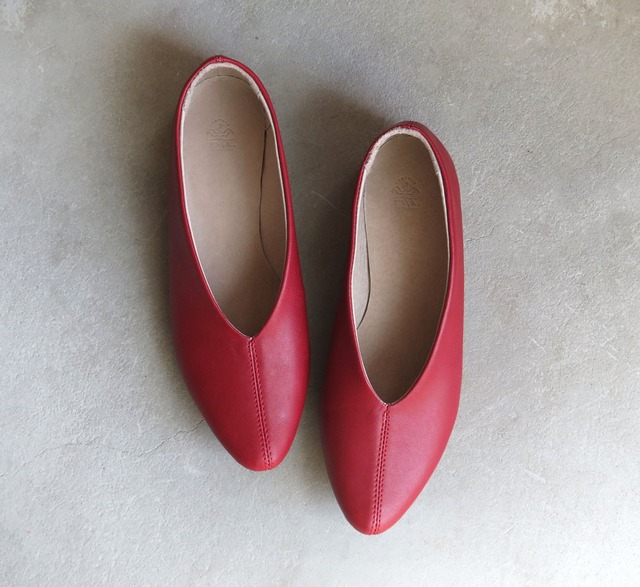 【定番レッド】ルージュレッドの本革パンプス ❄︎made in Japan❄︎