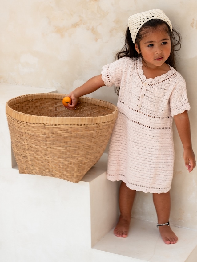 ILLOURA THE LABEL / Crochet Dress(2y,3y,4y,5y)