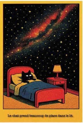 George Bayer "Le Chat big Space in Bed" 3/3