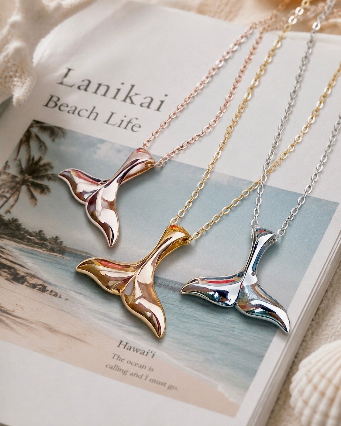 ❣️入荷❣️Hawaiian whale tail necklace