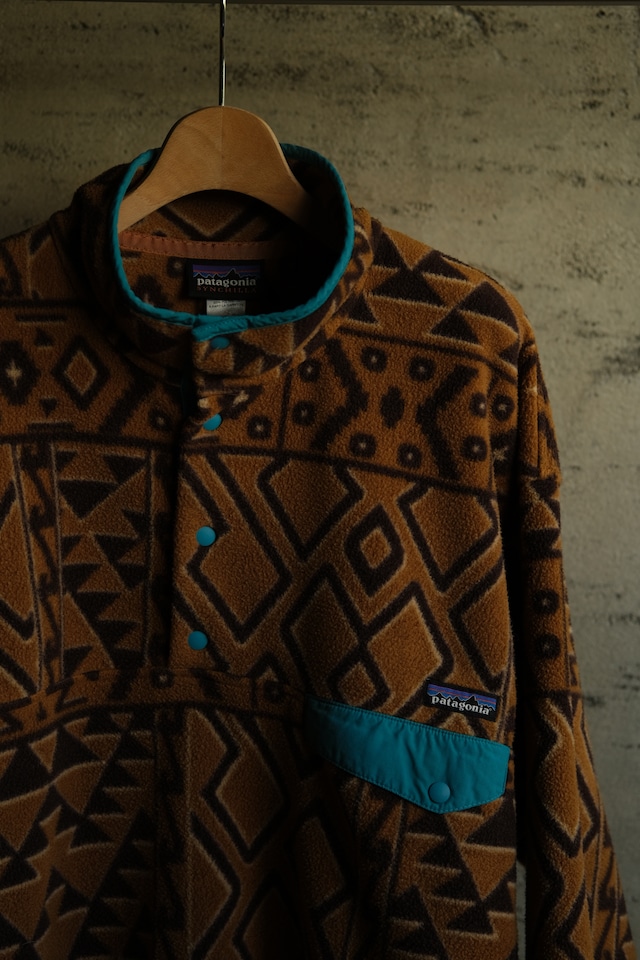 Utah/"patagonia" synchilla fleece snap tee pullover/MSBB