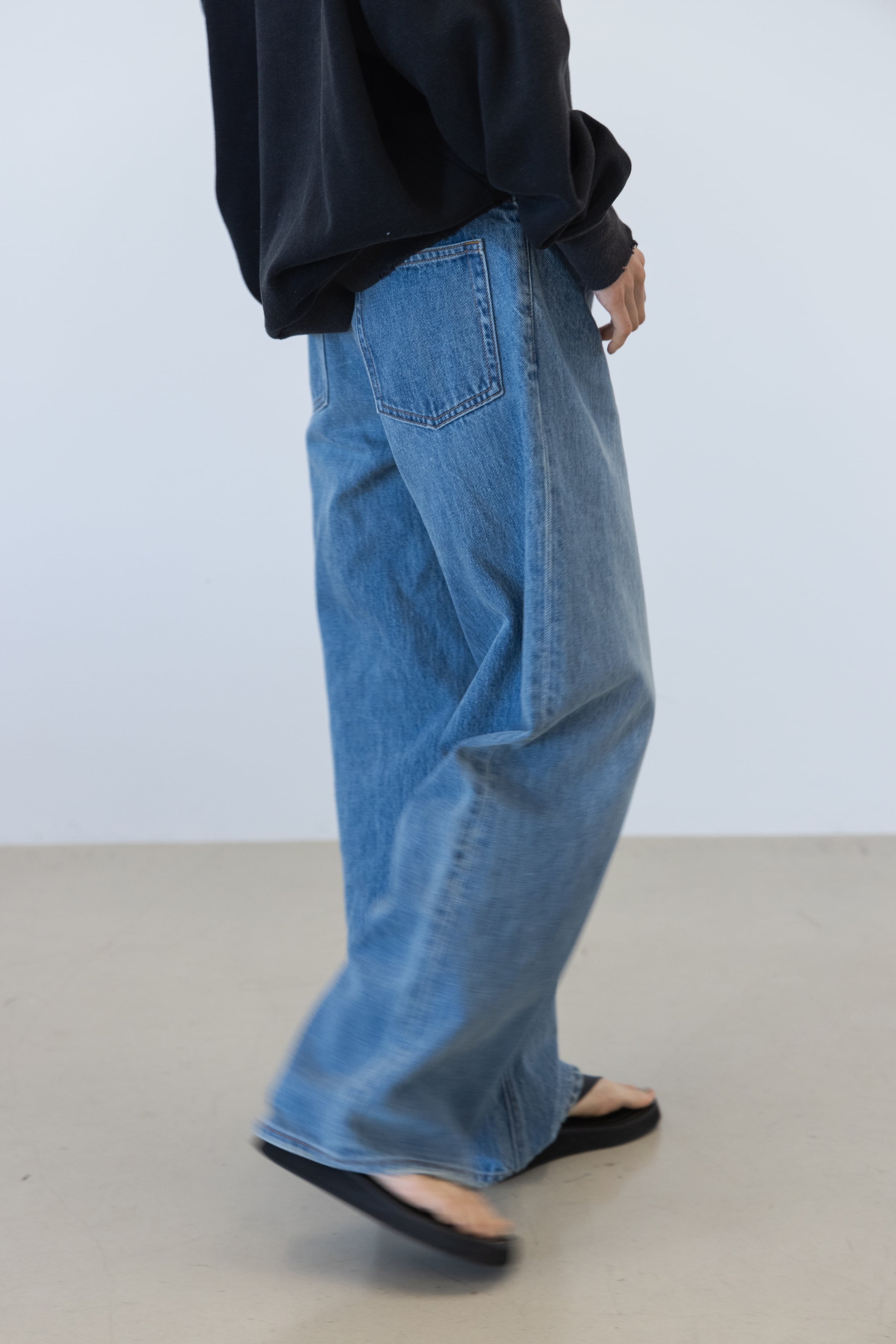 【完売品】ence denim pants 【M】 ence denim pants （blue）M | ence