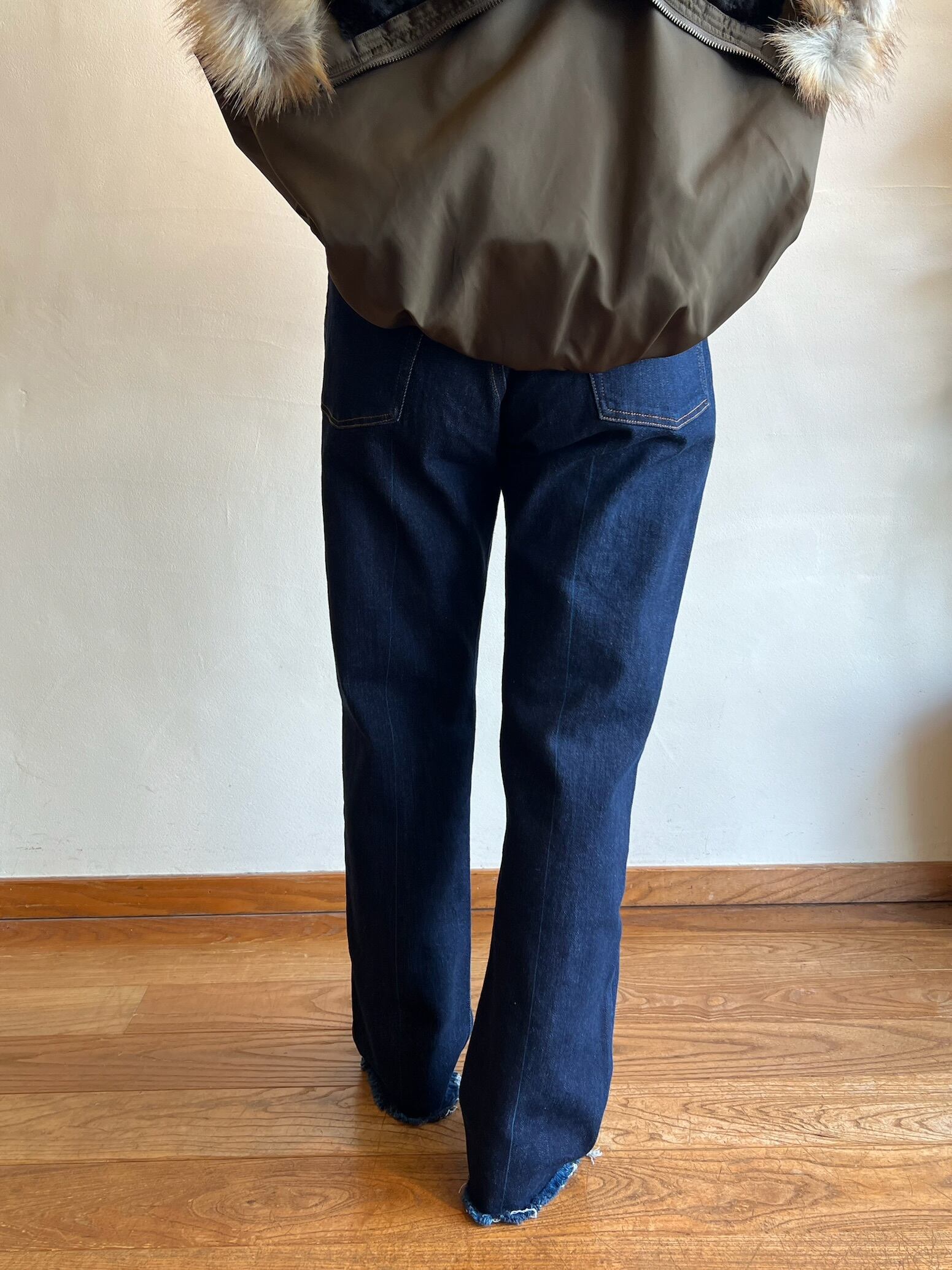 MARGAUX VINTAGE / onewashセンター加工デニム | anouk