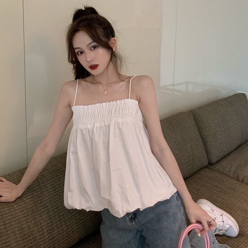 ルーズシャツ レディースサマーショートトップス ホワイト 大人ガーリー スウィート キュート カジュアル ふわふわ 夏物 ガールズファッション26171014545