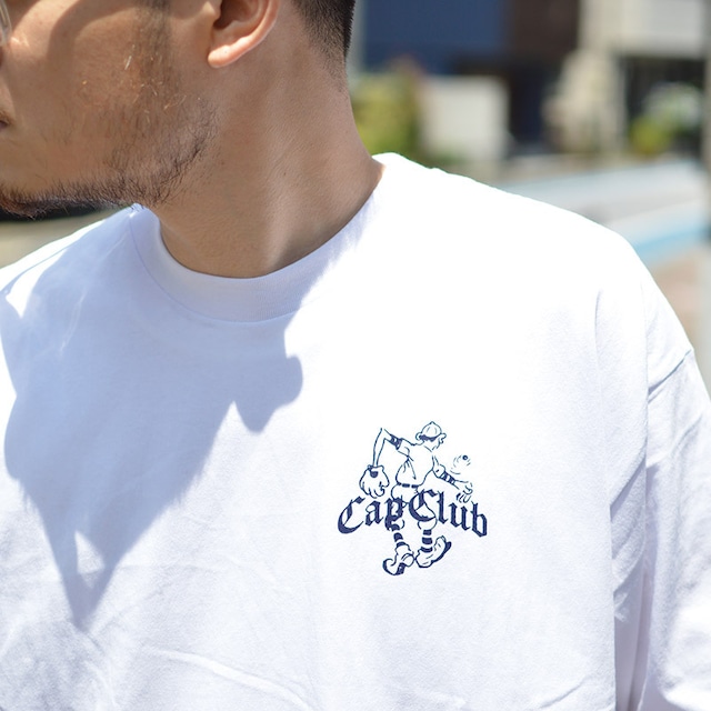 Old Baseball Tee (WHITE×NAVY)