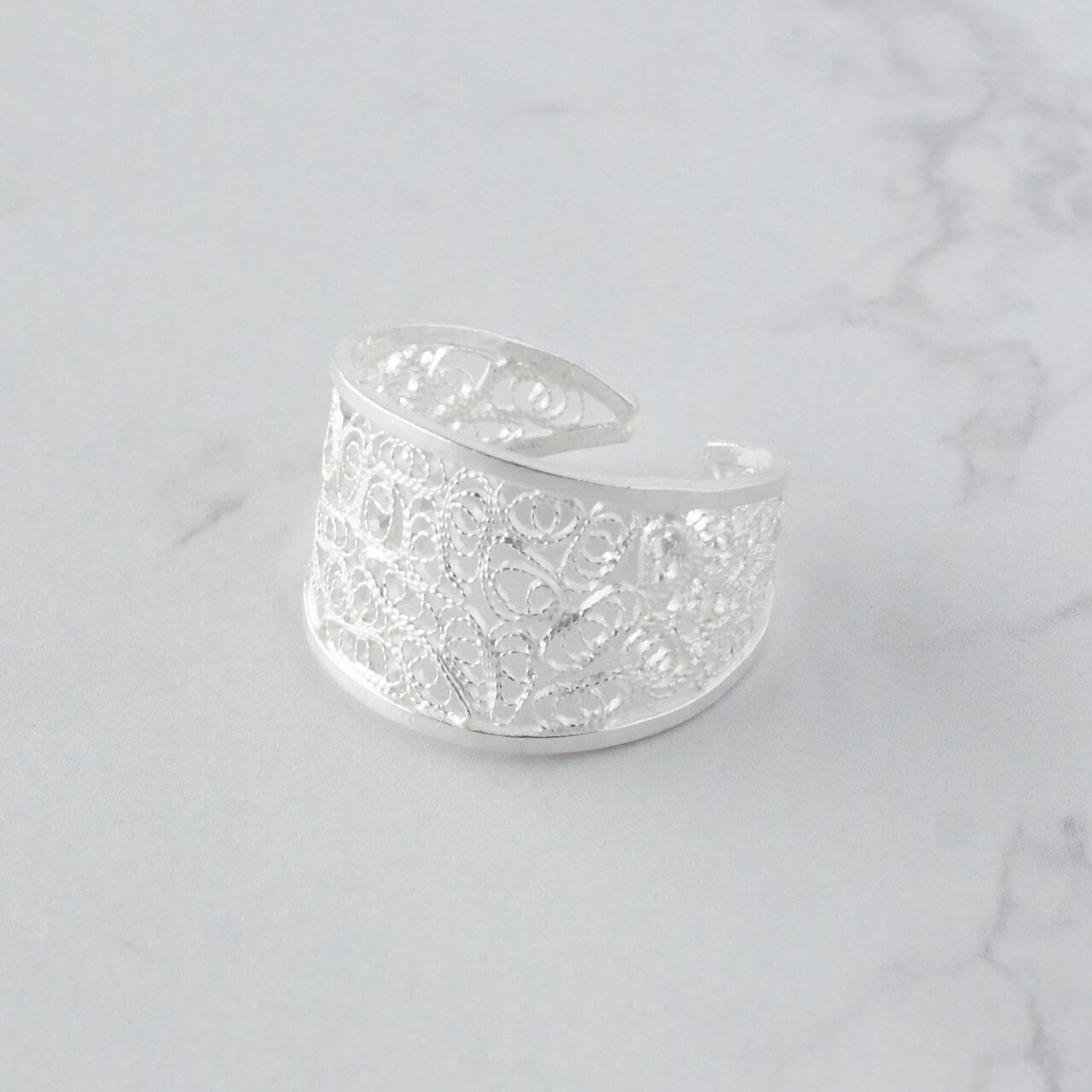 モダン リング / 銀線細工（指輪） | マルタフィリグリー | マルタ直