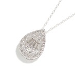 ダイヤモンド デザインペンダント K18(WG) / 1.000ct