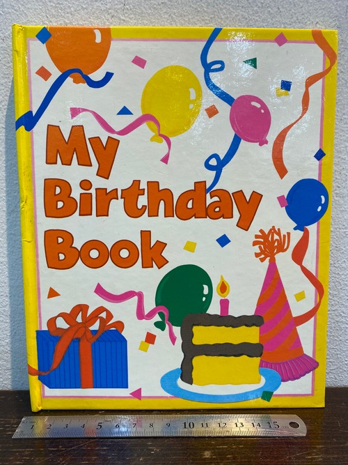 80's 洋書　MY BIRTHDAY BOOK