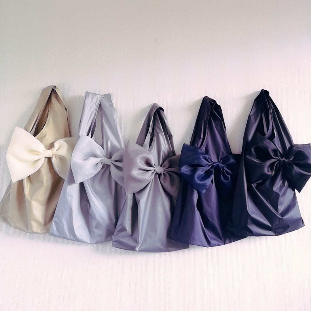 <アウトレット>ショッピングリボンバッグ