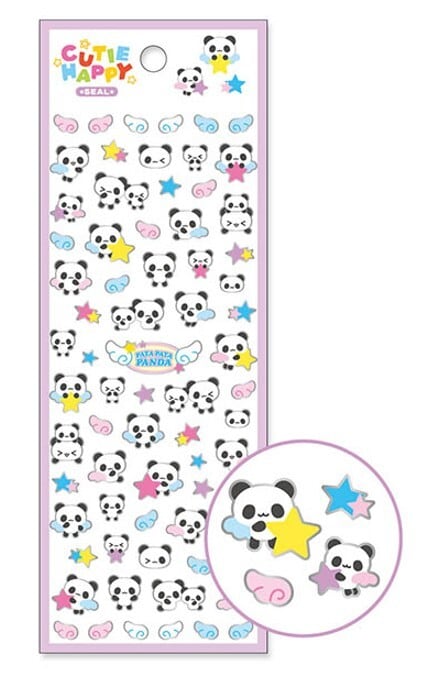 シール キューティーハッピーシール miw_82754_82759 CUTIE HAPPY SEAL