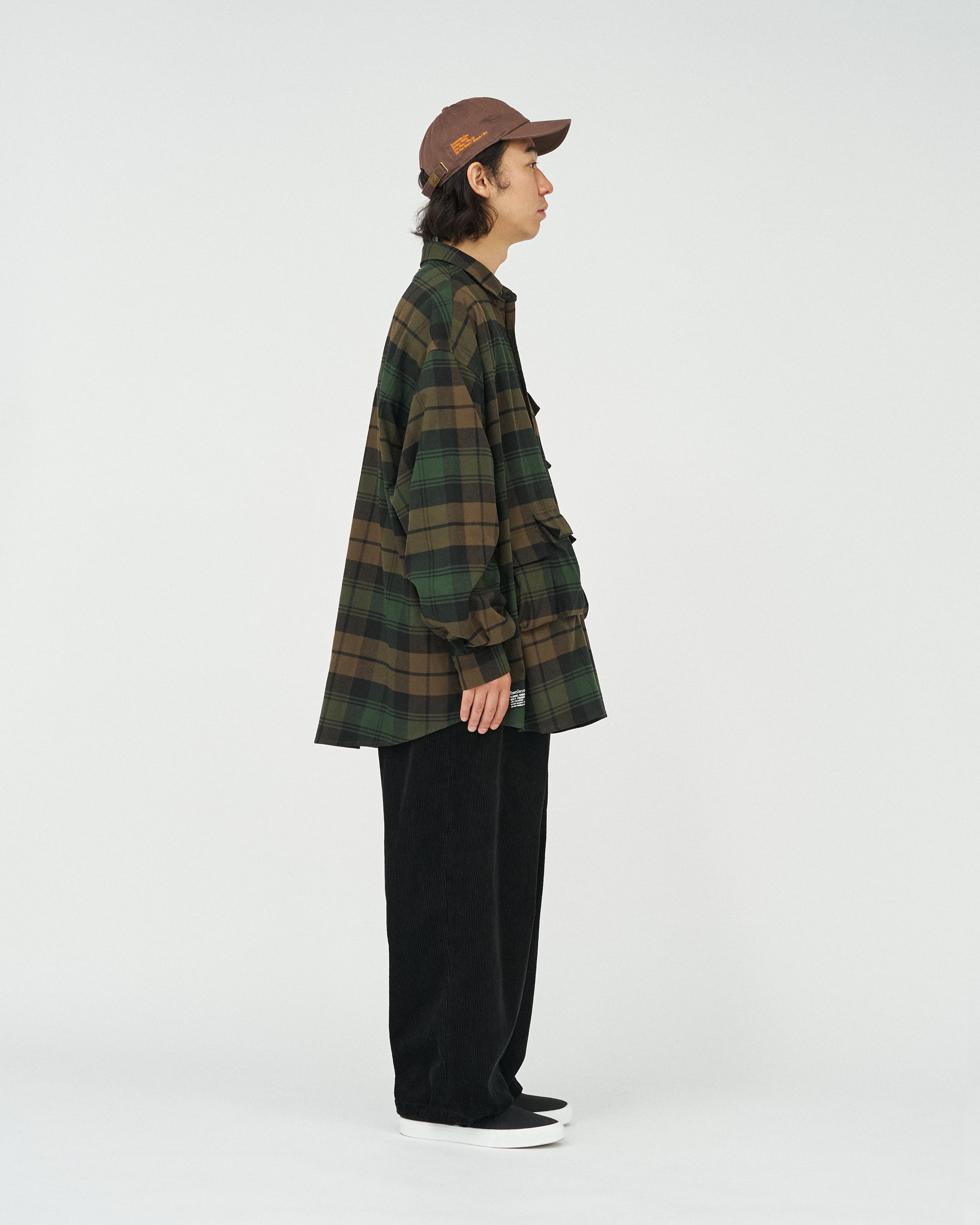 FreshService｜FLANNEL CHECK MULTI POCKET SHIRT | 眠家オンラインストア