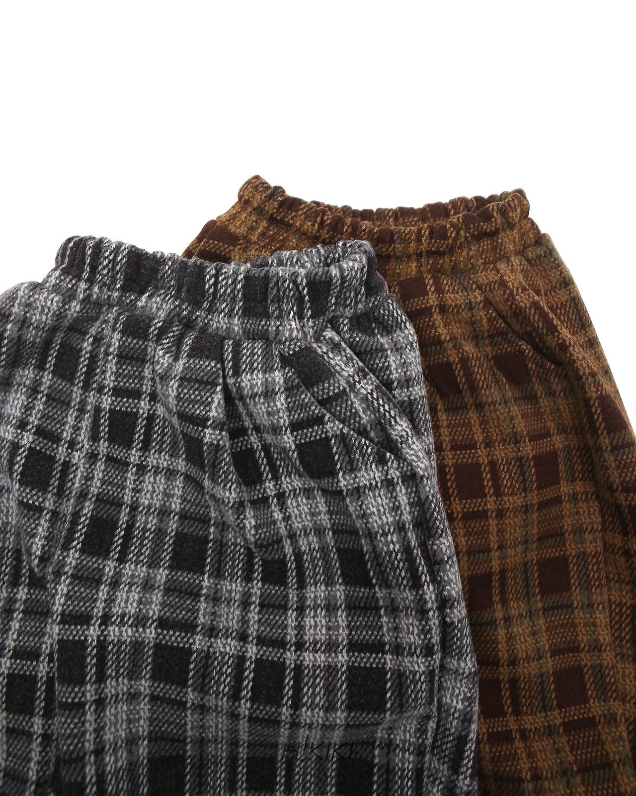 HIKIKI［取寄］mogic check pants 26winter