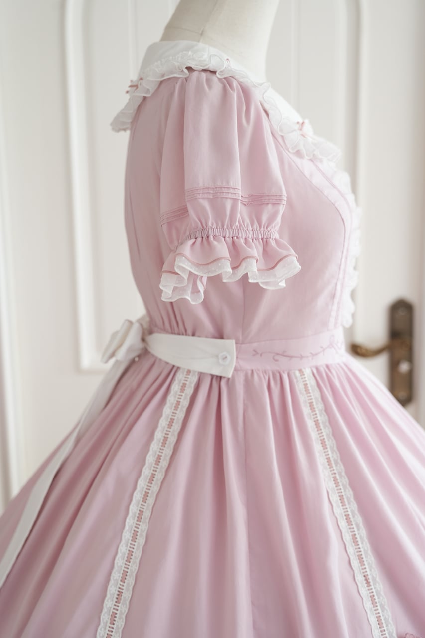 春風の香り パフスリーブワンピース | HoshibakoWorks